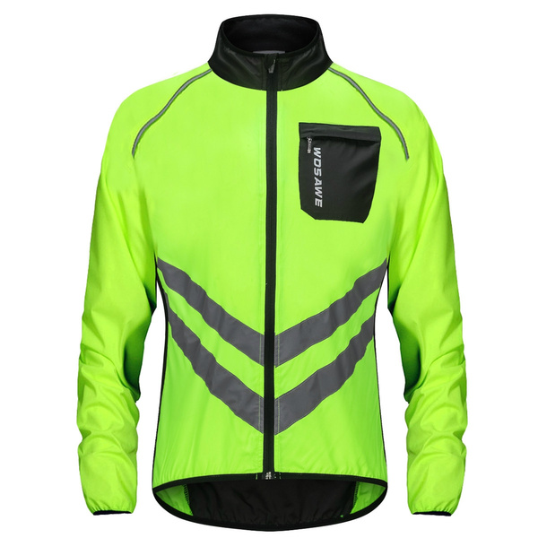 Cycling Wind Jacket High Visibility 