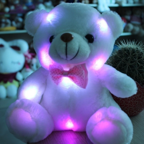 dark pink teddy bear
