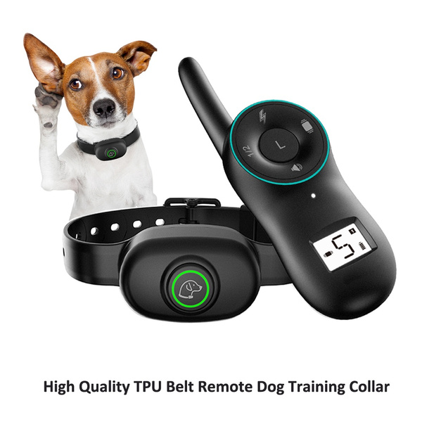 Small remote dog training shock collar on sale Wish