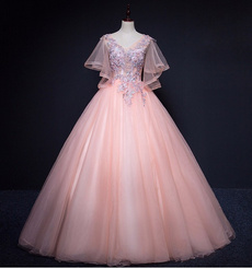 pink, gowns, ballgowndresse, Sweet Dress