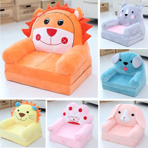 Children s Sofa Backrest Plush Toy Kids Toys Baby Learning Chair