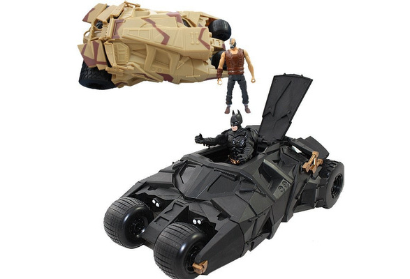 HOT BATMAN BATMOBILE Black Car Figure Dark Knight Tumbler Vehecle Kid Gift Toy 