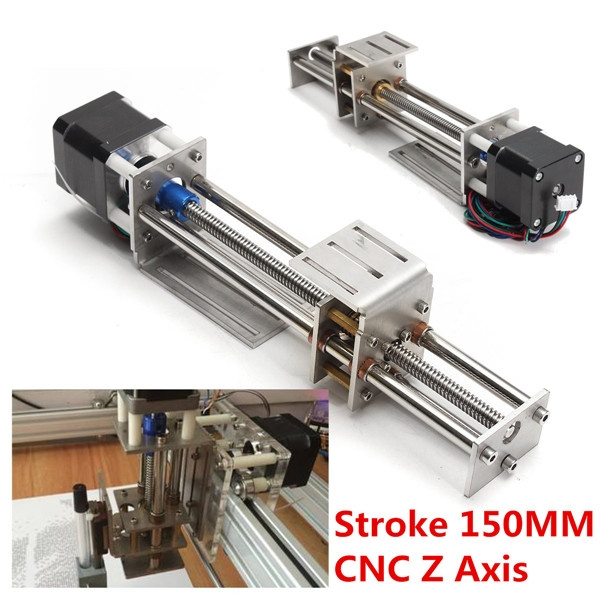 Mini 60MM CNC Z achse Lineareinheit Slide Motion DIY 3 Axis Graviermaschine@