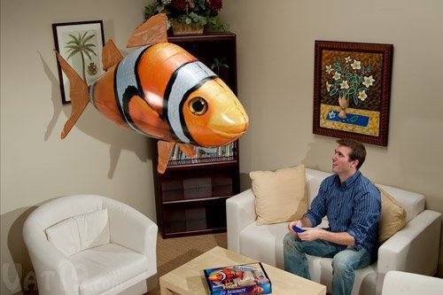 Giant inflatable remote deals control flying fish