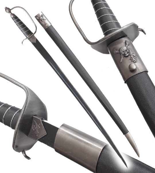 Epee Pirate All Black Edition Pirates Des Caraibes Sword Sword Wish
