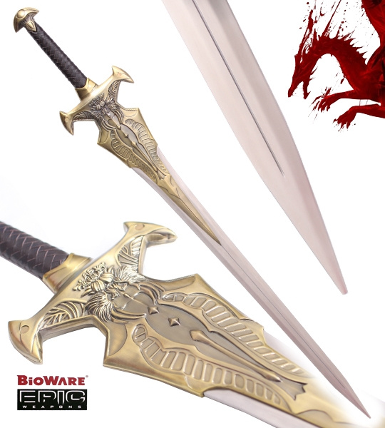 Dragon Age Origins Grey Warden Render Sword Letter Opener