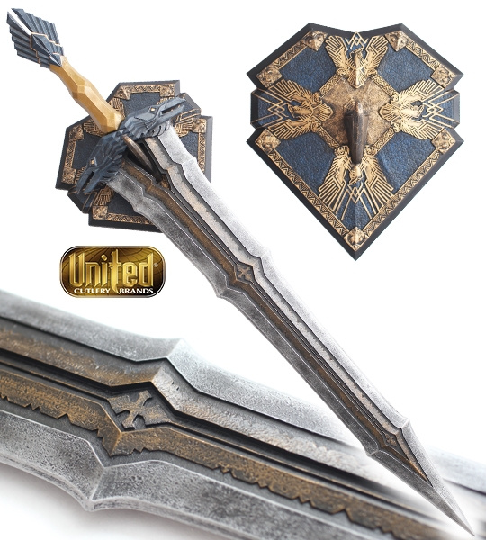 Le Hobbit Epee Regal Thorin Oakenshield United Cutlery UC3106 Sabre ...