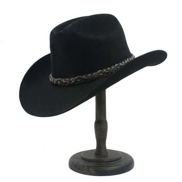 womens black western hat