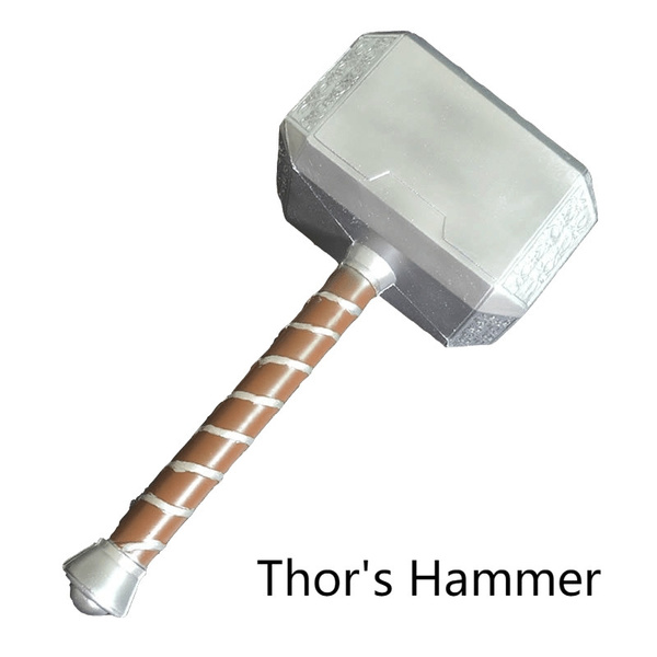 plastic thor hammer toy