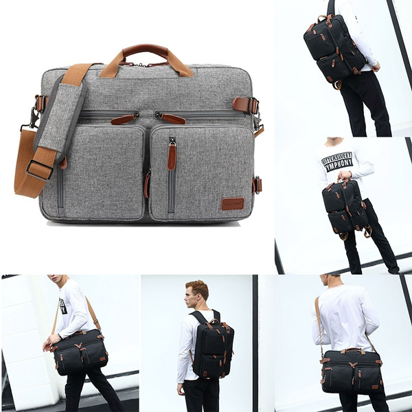 convertible backpack messenger bag