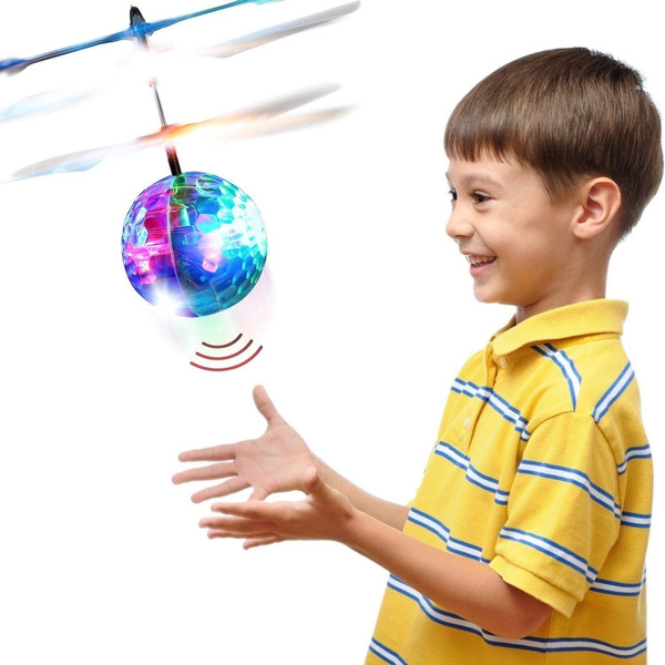Mini Drone Magic RC Flying Toys with Shinning LED Lights Fun Gadgets for Boys Girls Kids Teenagers Adult RC Flying Ball