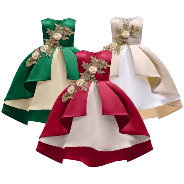 Children Girl Princess Dress Wedding Party Flower Girl Formal Dress for Kids | Wish