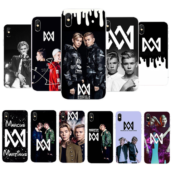 Fashion Marcus and Martinus Pattern Protector Case Cover for Iphone SE / 5s 6 / 6S Plus 7/7 Plus 8/8plus X IPhoneXS MAX Soft TPU Phone Case | Wish