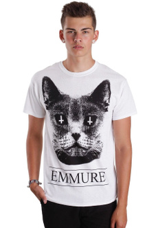 Cotton T Shirt, onecktshirt, emmure, Cats
