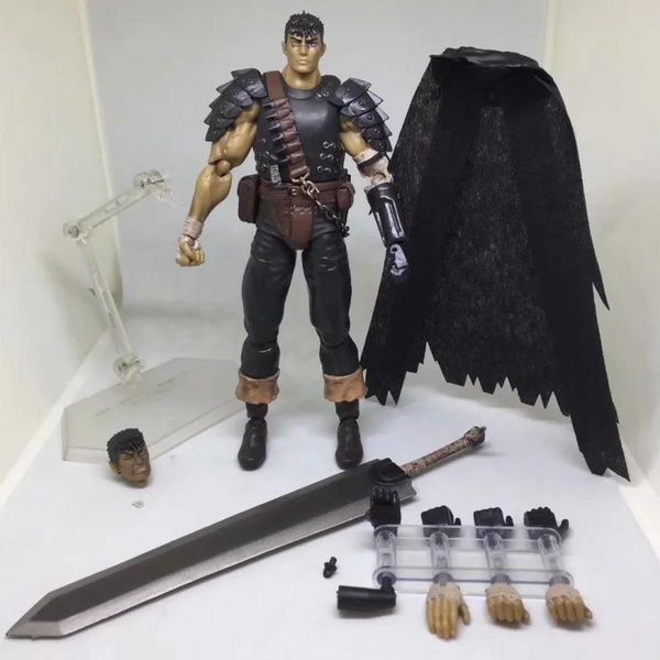 Berserk Guts Black Swordsman Action Figure 