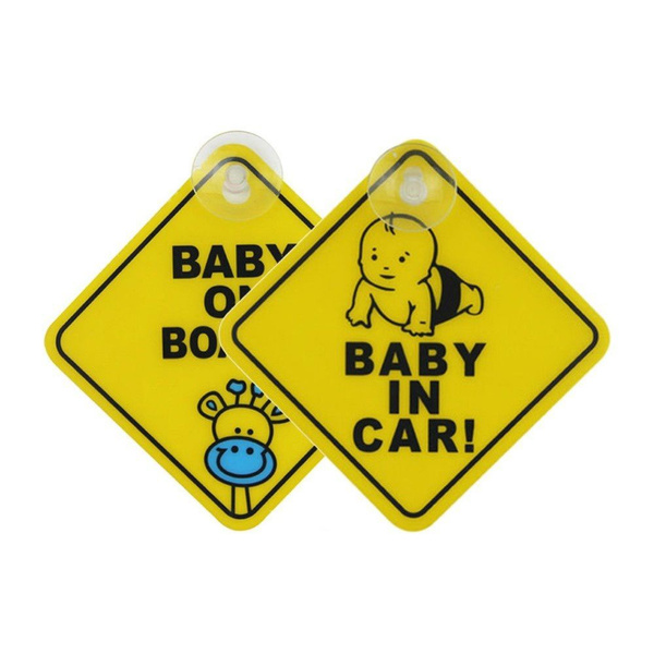Baby on Board Sticker Decal Safety Caution Sign for Car Windows