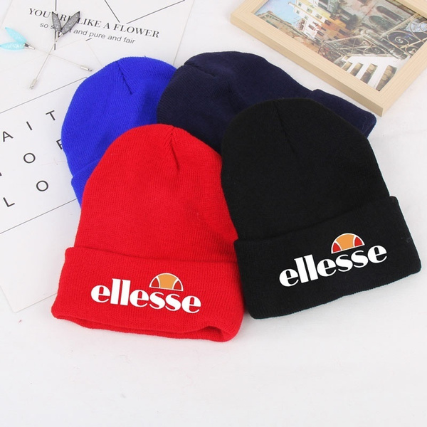 ELLESSE Men's Casual Cap Fashion Men\'s Winter Caps Hats Knitted Sport  Beanies for Man Male Casual Warm Hat Gift | Wish