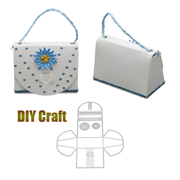 Handbag DIY Metal Cutting Dies Stencil Scrapbooking Album Stamp Paper Card Decor
