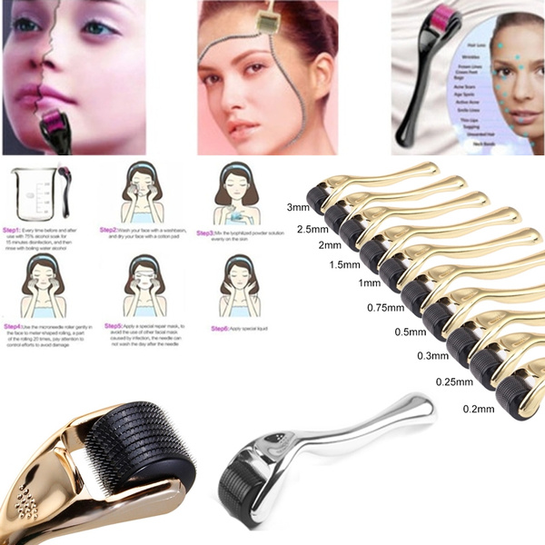 Microneedling Derma Roller | 540 Pins Dermaroller 0.5mm