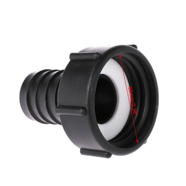 Used Ibc Totes Food Grade Drain Adapter For 275/330 Gallon IBC Totes - 2" Coarse Thread To Garden Hose Stainless Steel Ibc - Foto 7