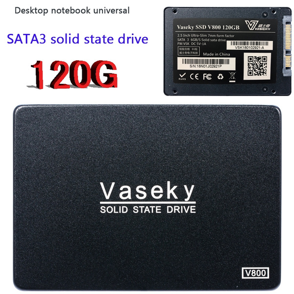factor definite embroidery Vaseky SSD V800 Series 120G 240G SATA3 Solid State Drive Desktop Notebook  Universal 2.5 Inch Internal Solid State Drive HDD | Wish
