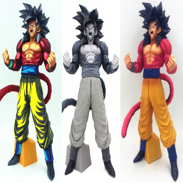 33cm 13 Inch Dragon Ball Gt Dbz Smsp Ssj4 Goku Action Figure Toys Dolls Figurals Brinquedos Wish