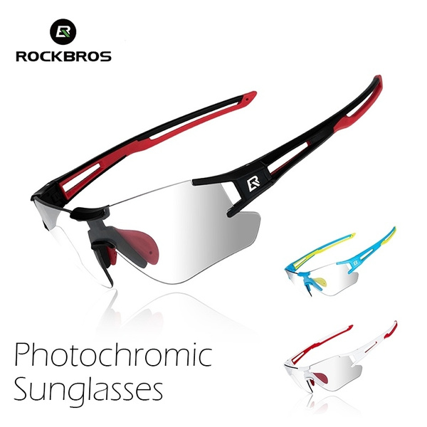 Rockbros Sunglasses Review - White Fixed Lens Photochromic - YouTube