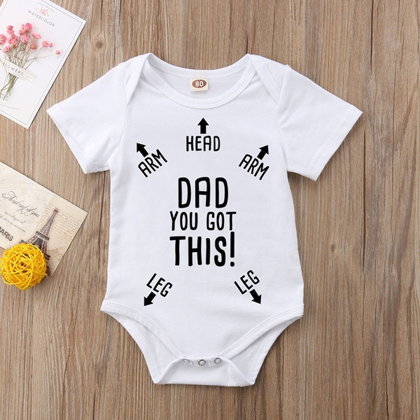 Infant Unisex Alphabet Letter Bodysuit/Onesie