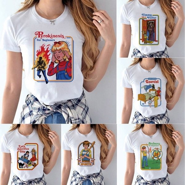 Summon Demons Summer Casual Tops Women 