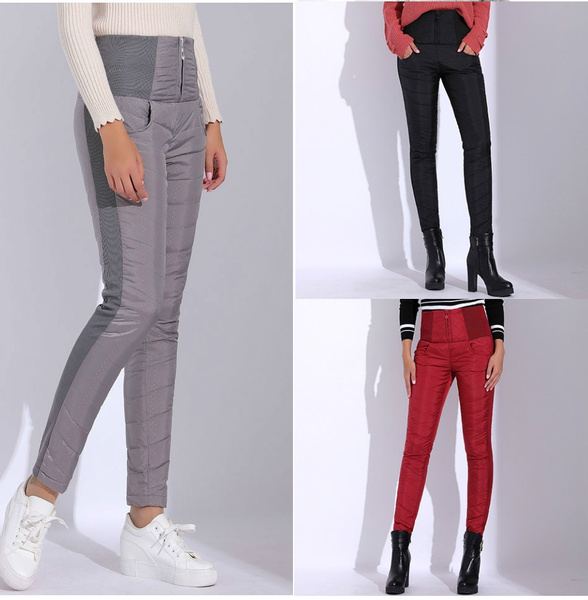 Girls Skinny Trousers Teens College School Women Stretch Office Work Day  Pants | eBay