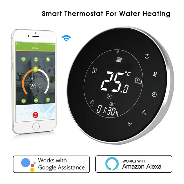 Control Thermostat Google Home  Floor Heating Thermostat Smart