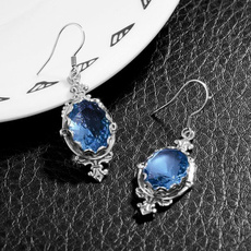 Sapphire, Jewelry, wedding earrings, Women