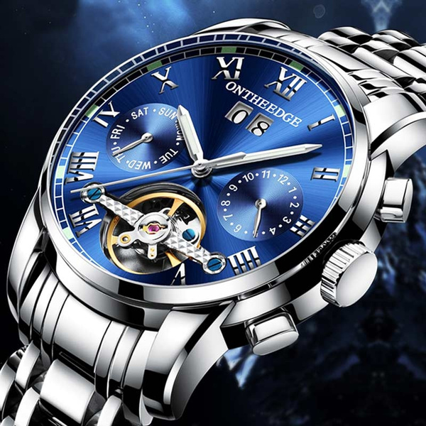 Orologio Da Polso Multifunzione Da Uomo Multifunzione Lusso Tourbillon  Multi-dial Automatico Da Polso Da Uomo in Acciaio Inossidabile Calendario  Da Uomo | Wish