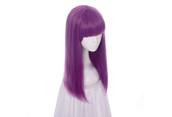 DLME Drag Queen Synthetic Lace Front Purple Wig Lo... - Grandado - Foto 10