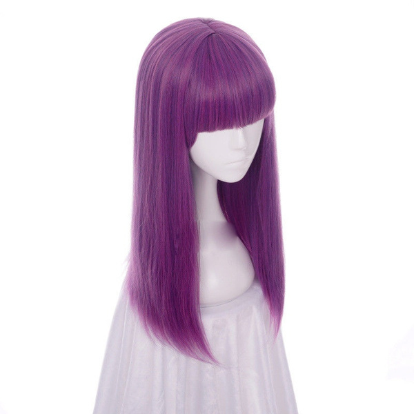 purple descendants wig