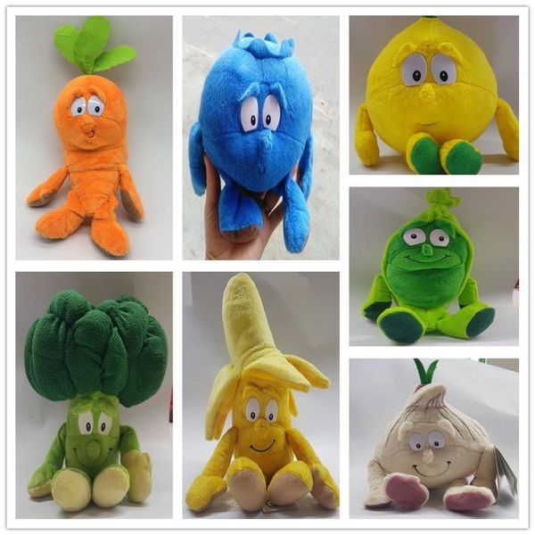 vegetable plush toys