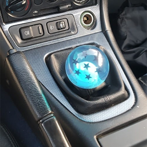 Details about   Universal Blue Dragon Ball Z 3 Star 54mm Shift Knob With Adapters Fit Most Cars