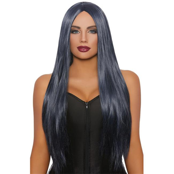 Midnight Blue Straight Wig | Wish