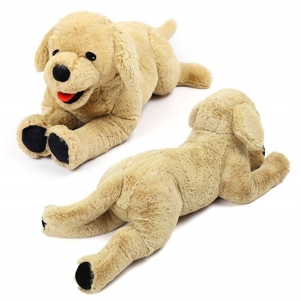 large puppy stuffed animal