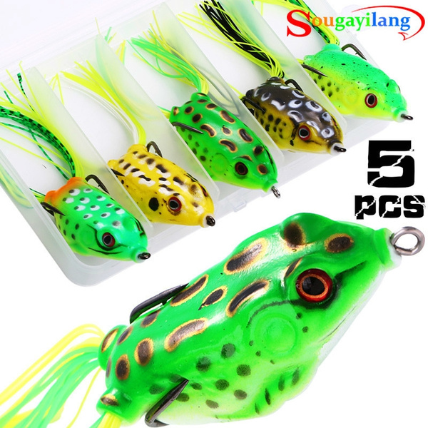 Frog Crankbait Tackle Bass Soft Swimbait Lures Fishing Lures at a low price