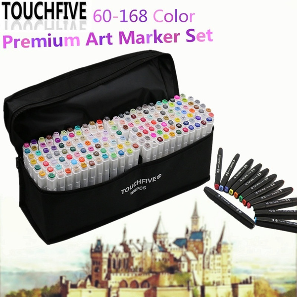 Buy TH TouchFive Markers 30/40/60/80/168 Color Sketch Art Marker