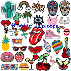 jacketsembroidery, Clothing & Accessories, Fashion, fabricsticker