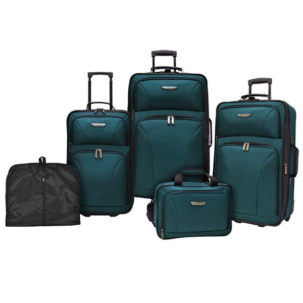 Travelers choice 5 piece hotsell luggage set