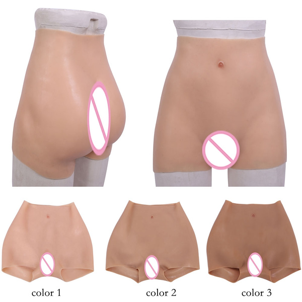 U-Charmmore Silicone Vagina Panties Inserted Vagina Thicken Hip Enhancer  For Crossdressers