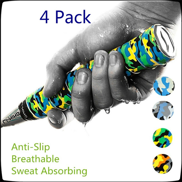 Stretchy Anti Slip Racket Bat Overgrip Roll Tennis Grip Tape Badminton 