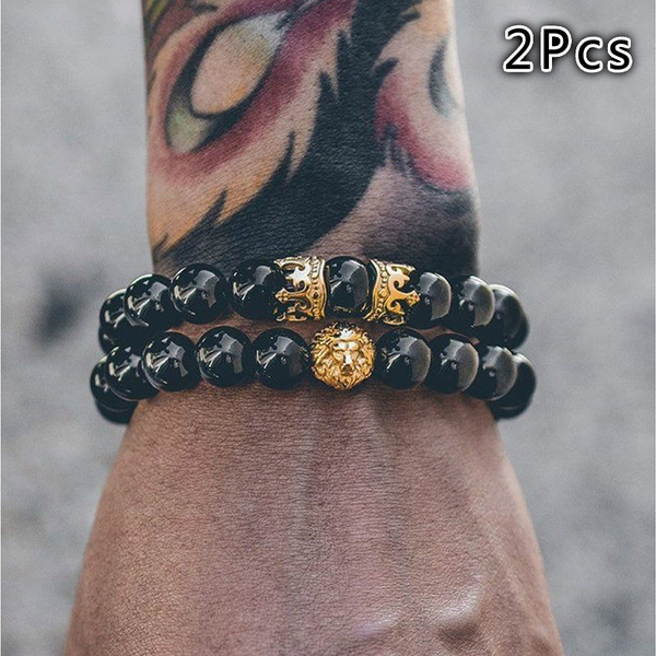 Lion on sale crown bracelet