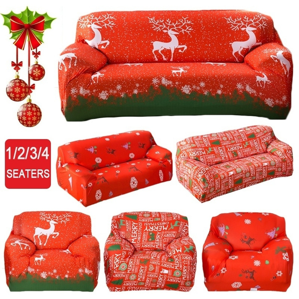 Xmas best sale sofa covers