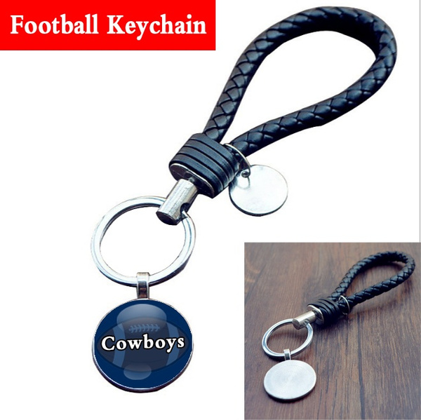 Cowboys American Football Minifigure Keyring 