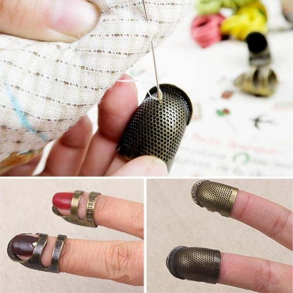 Thimbles For Embroidery Finger Protectors For Knitting Finger