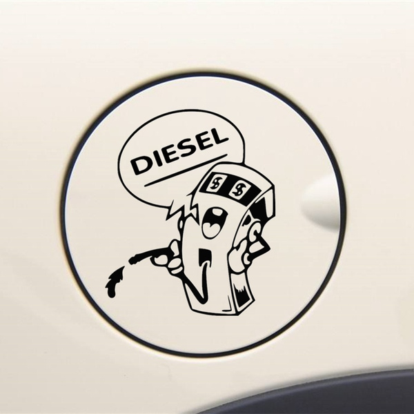 Funny Cool Car Stickers Diesel Oil Power Petrol Stickers Gas Consumption  Decal Fuel Sticker Fuel Tank 15cm*14cm | idusem.idu.edu.tr